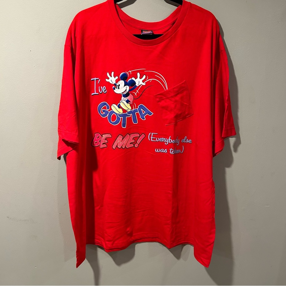 Vintage 90s Mickey Unlimited Disney Women’s T Shirt Size 26W 28W EUC